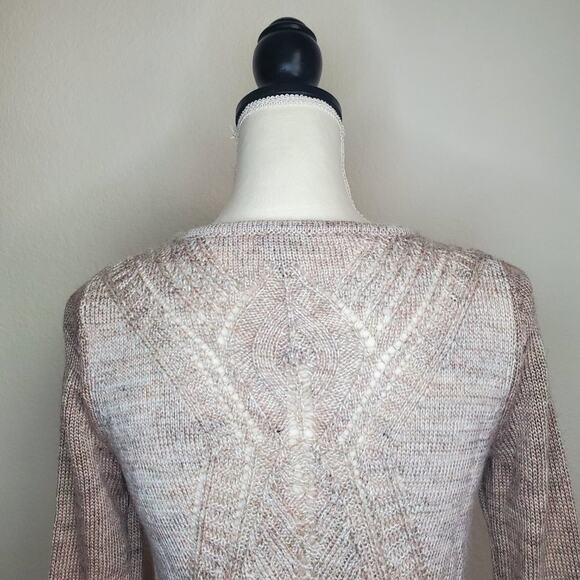 The Limited Cream Crewneck Sweater Small - Picture 4 of 8
